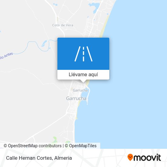 Mapa Calle Hernan Cortes