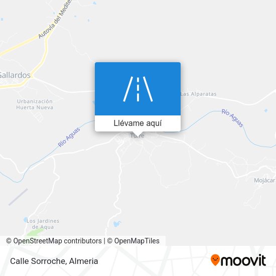 Mapa Calle Sorroche