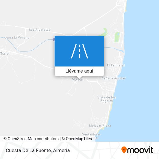 Mapa Cuesta De La Fuente