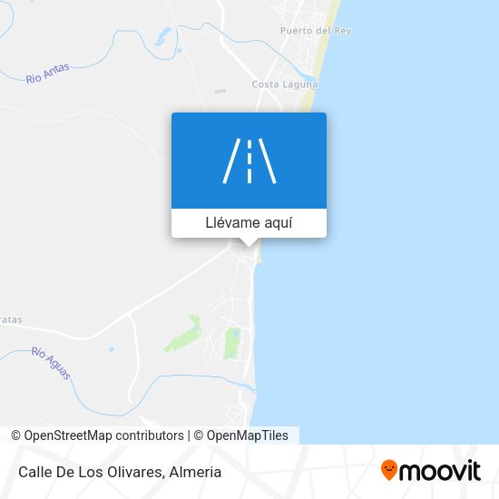 Mapa Calle De Los Olivares