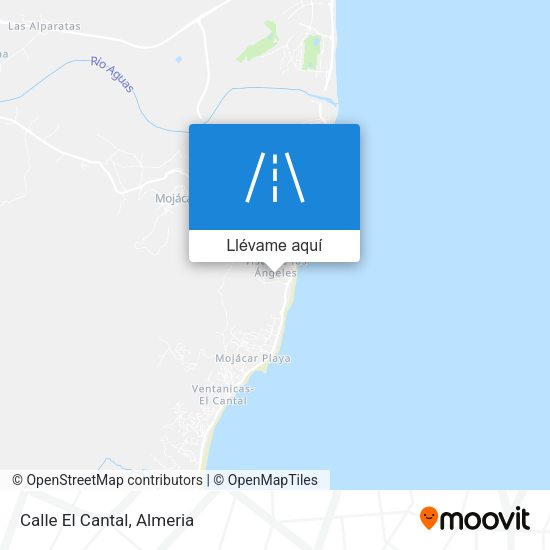 Mapa Calle El Cantal