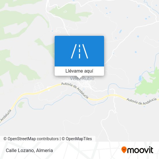 Mapa Calle Lozano