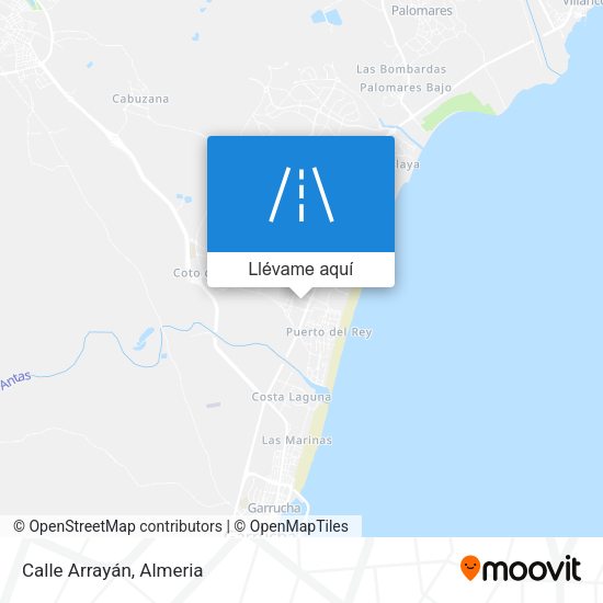 Mapa Calle Arrayán