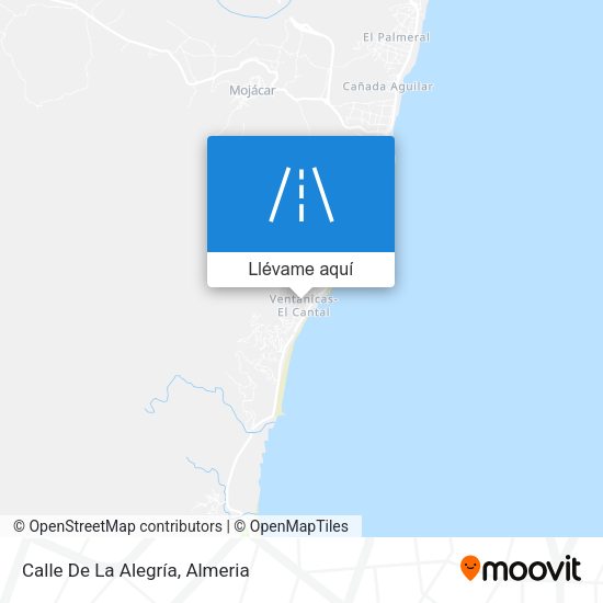 Mapa Calle De La Alegría