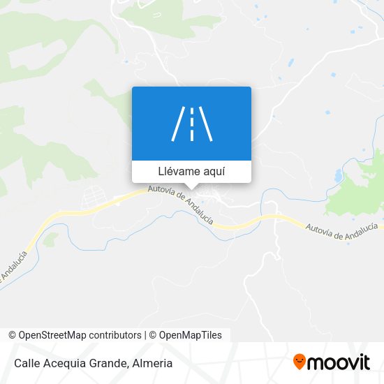 Mapa Calle Acequia Grande