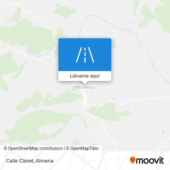 Mapa Calle Clavel