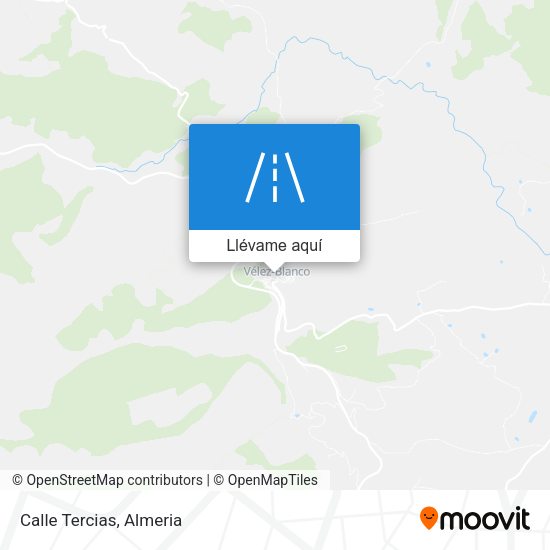 Mapa Calle Tercias
