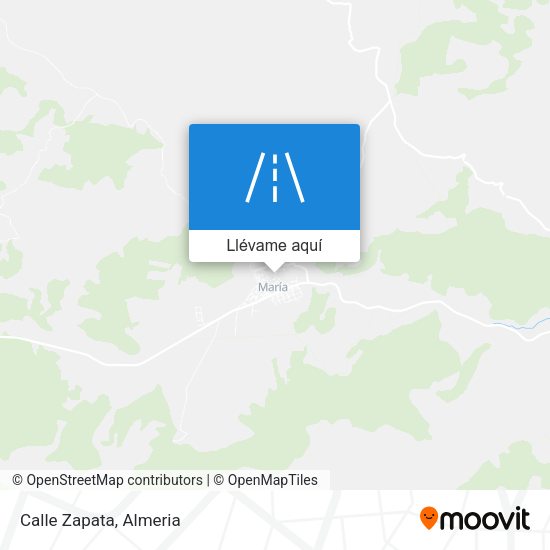 Mapa Calle Zapata