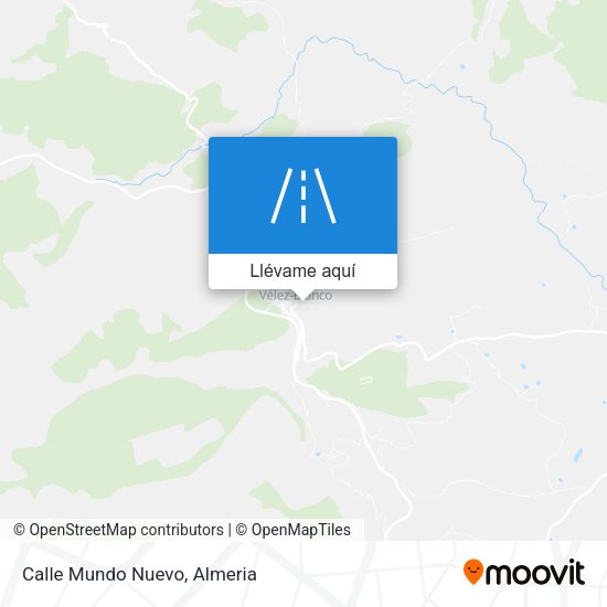 Mapa Calle Mundo Nuevo