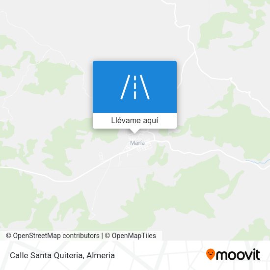 Mapa Calle Santa Quiteria