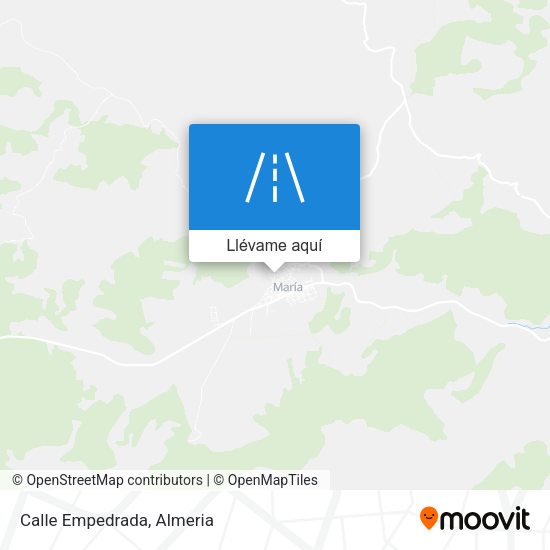Mapa Calle Empedrada