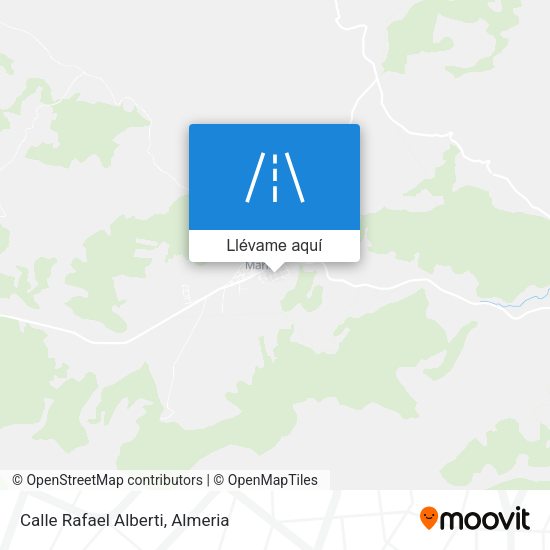 Mapa Calle Rafael Alberti