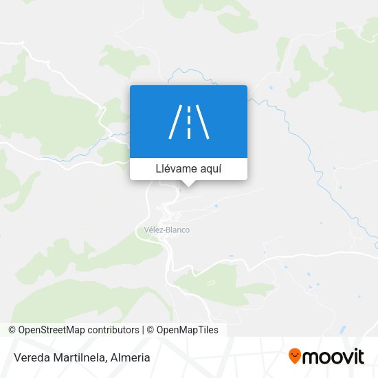 Mapa Vereda Martilnela