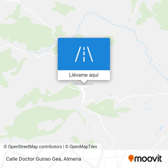Mapa Calle Doctor Guirao Gea