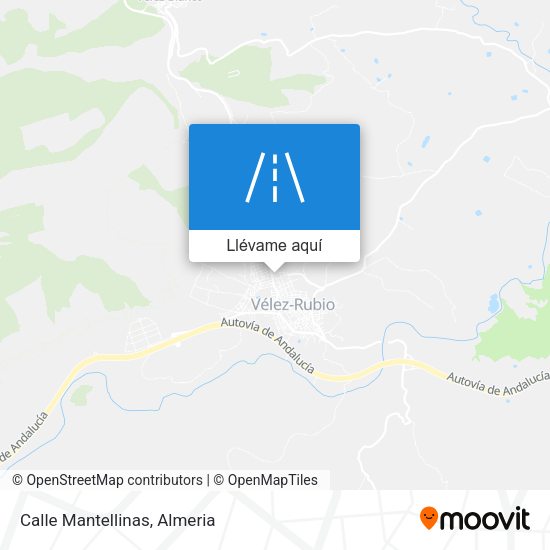 Mapa Calle Mantellinas