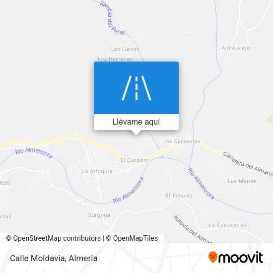 Mapa Calle Moldavia