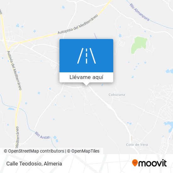 Mapa Calle Teodosio