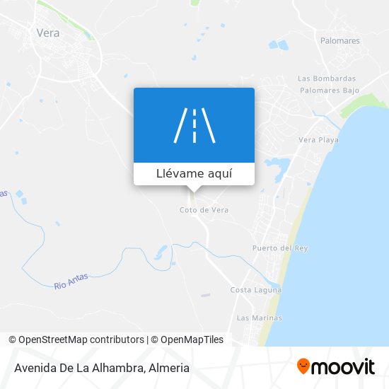 Mapa Avenida De La Alhambra
