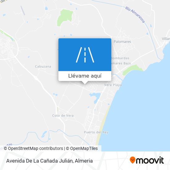 Mapa Avenida De La Cañada Julián