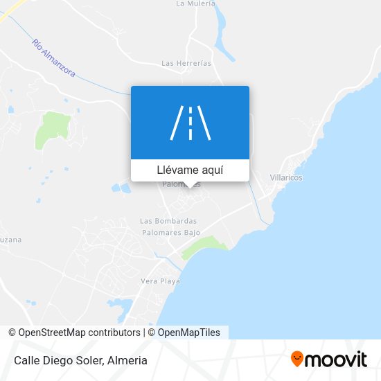 Mapa Calle Diego Soler