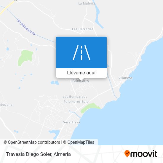 Mapa Travesía Diego Soler