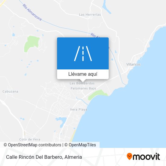 Mapa Calle Rincón Del Barbero