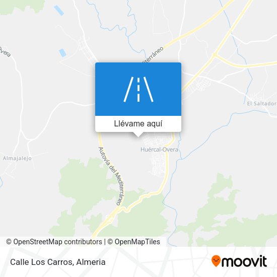 Mapa Calle Los Carros