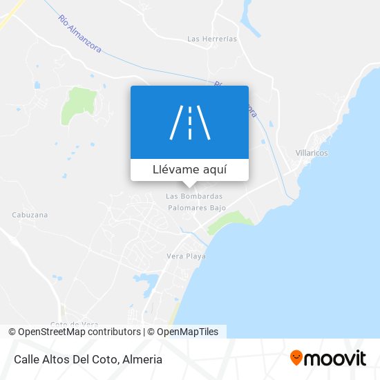 Mapa Calle Altos Del Coto