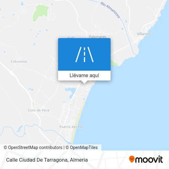 Mapa Calle Ciudad De Tarragona