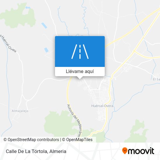 Mapa Calle De La Tórtola