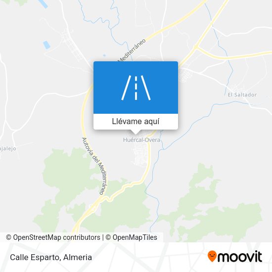 Mapa Calle Esparto