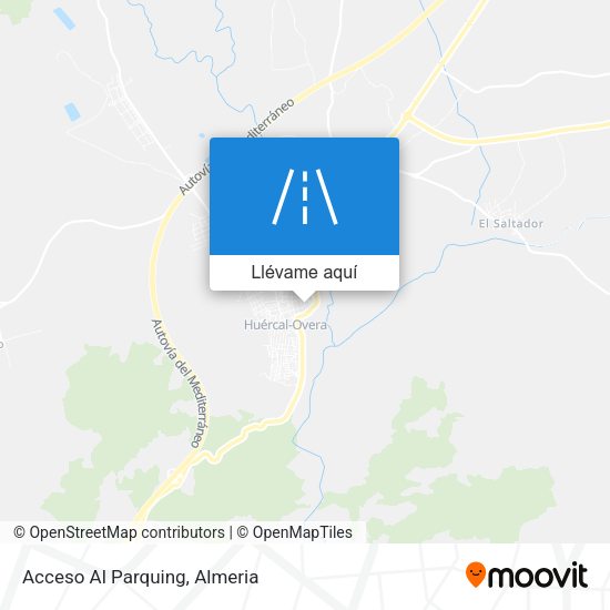 Mapa Acceso Al Parquing