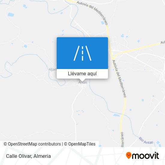 Mapa Calle Olivar