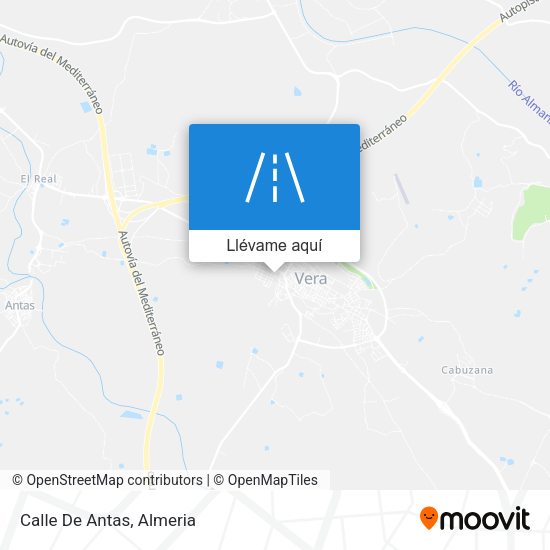 Mapa Calle De Antas