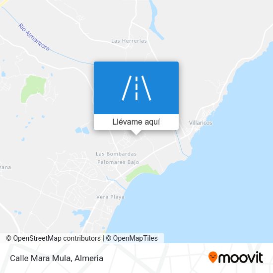 Mapa Calle Mara Mula
