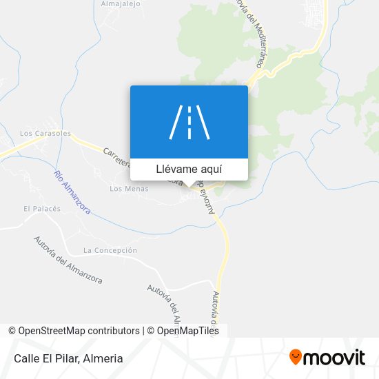 Mapa Calle El Pilar