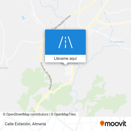 Mapa Calle Estación