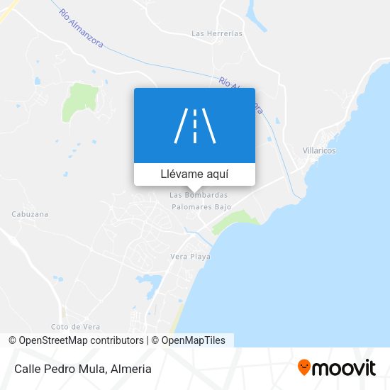 Mapa Calle Pedro Mula