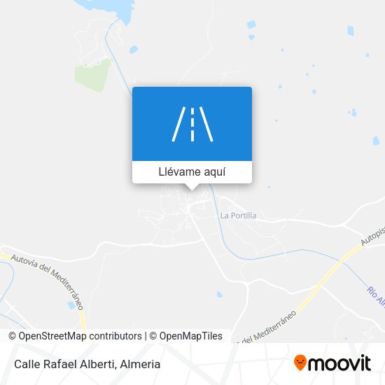 Mapa Calle Rafael Alberti