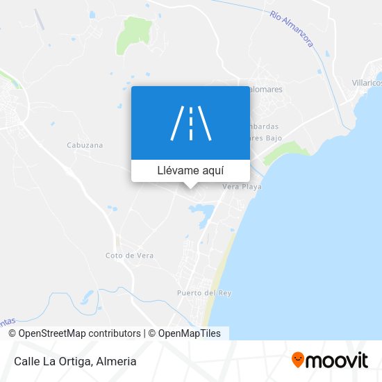 Mapa Calle La Ortiga
