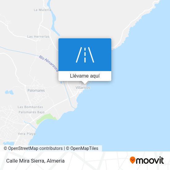 Mapa Calle Mira Sierra