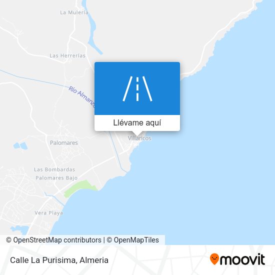 Mapa Calle La Purisima