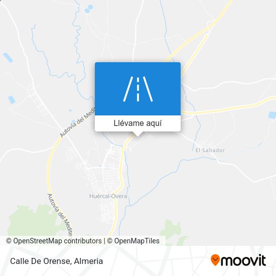 Mapa Calle De Orense