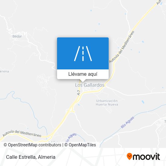 Mapa Calle Estrella