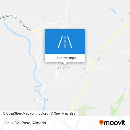 Mapa Calle Del Paso