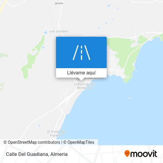 Mapa Calle Del Guadiana