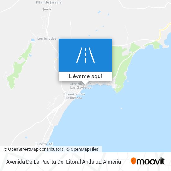 Mapa Avenida De La Puerta Del Litoral Andaluz
