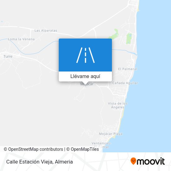 Mapa Calle Estación Vieja