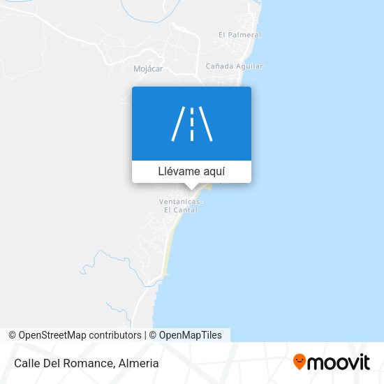 Mapa Calle Del Romance
