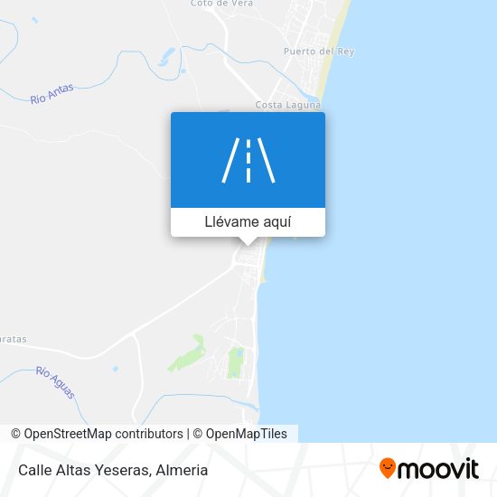 Mapa Calle Altas Yeseras